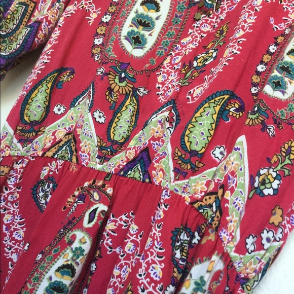 Light Colorful paisley pattern Dress\Top - Picture 4 of 4